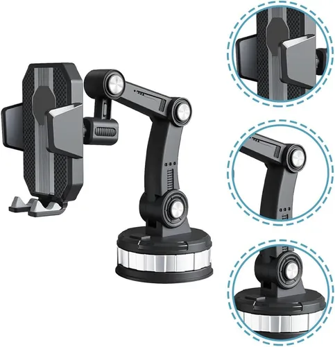 Vista 7 de ARTIBETTER Soporte universal para teléfono celular de coche, soporte universal para teléfono móvil de coche, soporte para teléfono celular de coche