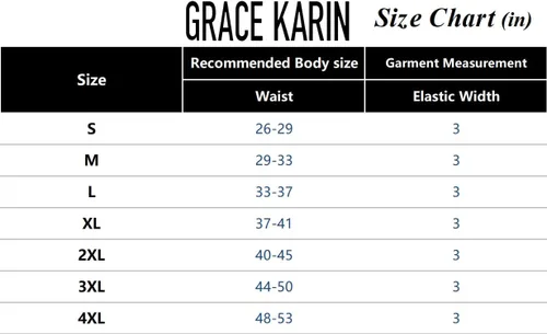 Vista 6 de GRACE KARIN Cinturón elástico de los años 50 para mujer, cinturones elásticos de 3 pulgadas de ancho Negro