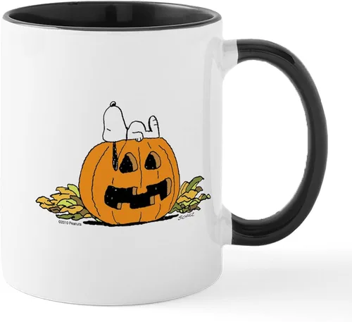 Vista 94 de CafePress Sincere Pumpkin Patch Mug Taza de café de cerámica de 11 oz (11.0 fl oz)