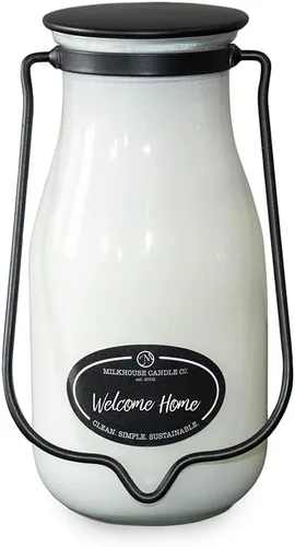Vista 32 de Milkhouse Candle Company Apple Strudel - Vela de soja – Canela Manzana Aroma de vainilla – Tarro de crema de 5 onzas con tapa, más de 35 horas