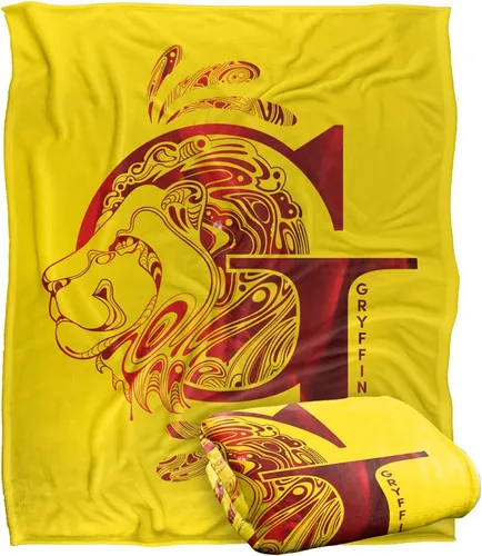 Vista 14 de Harry Potter Gryffindor G Logo Silky Touch Manta súper suave 36 x 58 pulgadas, logotipo de Gryffindor G