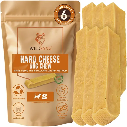 Vista 15 de Wildfang® Yak Chews, XS para perros de menos de 22 libras – Varilla dental para perros, dureza como el queso de yak del Himalaya, palitos de queso