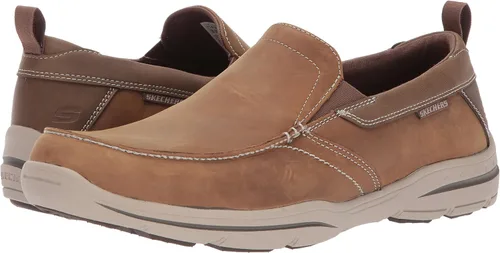 Vista 12 de Skechers Ajuste relajado para hombre mocasines Harper - Forde Negro