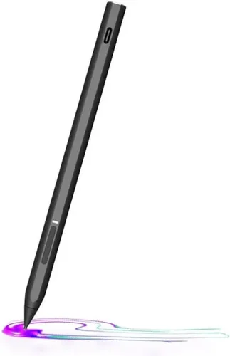 Vista 2 de BoxWave Lápiz óptico compatible con Acer Chromebook Spin 714 (CP714-1WN), lápiz óptico DynaScript USI active, lápiz digital electrónico USI
