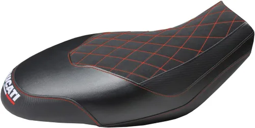 Vista 10 de Funda de asiento compatible con Scrambler 400/800/1100 Ischia Velvet