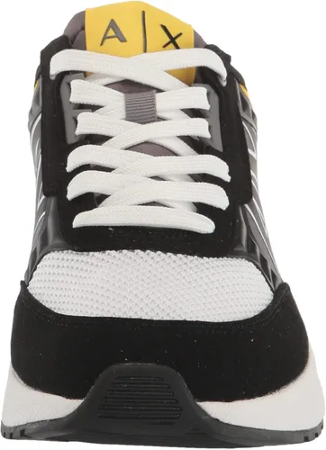 Vista 2 de AX ARMANI EXCHANGE Zapatillas deportivas de moda con bloques de color para hombre