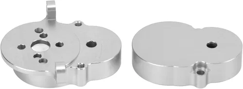 Vista 6 de VGEBY Carcasa de transmisión trasera, accesorio de camión RC Shell de metal para WPL D12 Truck (Plata) Accesorio de modelo de coche
