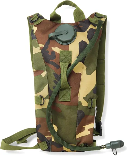 Vista 10 de M MCGUIRE GEAR Hydration Backpack, with 3L/100 oz. Hydration Pack, Water-Resistant Nylon Hiking Pack with Water Bladder for Running, Cycling, and