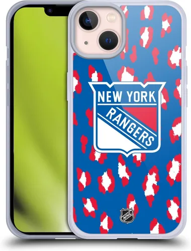 Vista 217 de Head Case Designs Funda de gel suave con licencia oficial de la NHL Camouflage New York Rangers compatible con Apple iPhone 7 Plus/iPhone 8 Plus