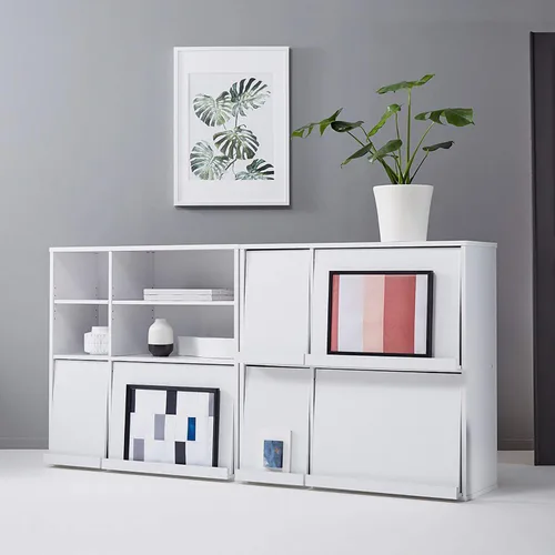 Vista 7 de Bandas de borde de PVC, 7/8 "x 25 pies mate blanco ribete de chapa no pegado para muebles de gabinete de mesa Matt blanco