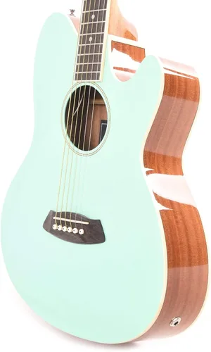 Vista 2 de Ibanez Talman TCY10E Guitarra Acústica-Eléctrica - Sea Foam Green
