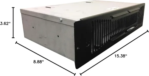 Vista 2 de Marley QTS1504T Qmark - Calentador eléctrico con espacio para los dedos