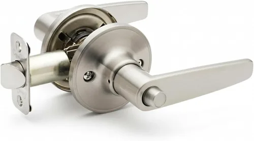 Vista 13 de Copper Creek DL1230SS - Palanca de puerta Daley con función de privacidad, acabado satinado inoxidable