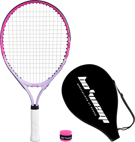 Vista 13 de bo'weiqi Raqueta de tenis para niños de 17"-25" para edades de 2-12 años, raqueta de tenis juvenil ligera para niñas y niños, deportes al aire