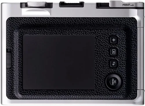 Vista 3 de FUJIFILM INSTAX MINI EVO Cámara instantánea híbrida (negro) El paquete incluye: mini película de color (40 exposiciones), película arcoíris