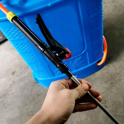 Vista 2 de Pulverizador de presión de acción de bomba, piezas de pulverizador de mochila, mango de rociador de gatillo, pistola de gatillo de jardín, mango