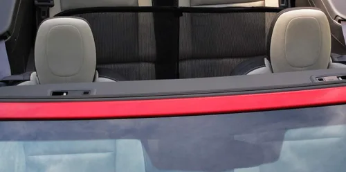 Vista 6 de Deflector de viento para automóviles convertibles - Detén el cabello loco y disfruta de la conducción.