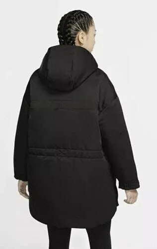 Vista 2 de Mujer Nike Down-Fill Parka Chaqueta NSW City Ready Negro