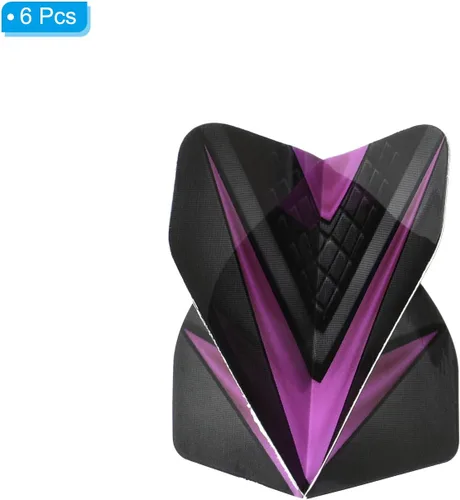 Vista 3 de PATIKIL Vuelos de dardos, paquete de accesorios de dardos estándar PET Piezas de repuesto para punta de acero suave estilo V