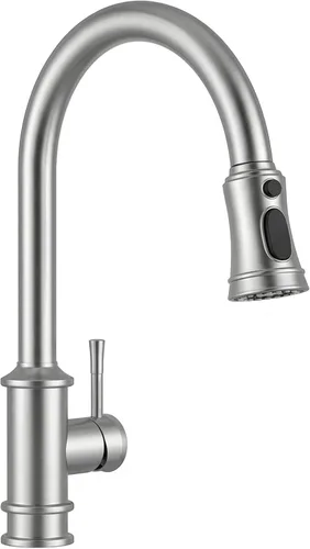 Vista 10 de Hiqufet Grifos de agua potable para fregadero de cocina, grifo de filtro de agua de acero inoxidable para ósmosis inversa o sistema de filtración