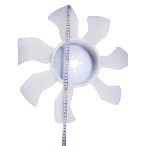Vista 3 de IEQFUE Ventilador de refrigeración del motor del radiador 1C010-74110 1C01074110 compatible con Kubota Engine V3300 V3600 V3800 Excavadora KX080-3