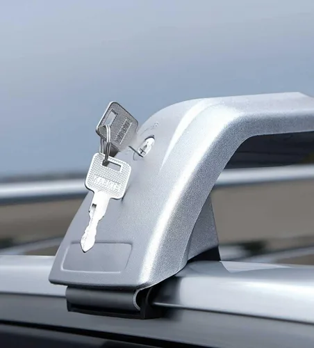 Vista 2 de Barras transversales para portaequipajes compatibles con Audi Q8 2019-2024 barras de aluminio portaequipajes
