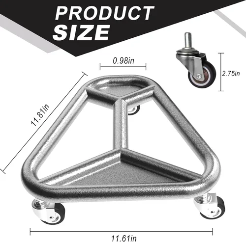 Vista 2 de HOTWAVE Rueda de rodillo de abdominales para entrenamiento de núcleo, equipo de ejercicio abdominal extra ancho para abdominales, brazos y espalda