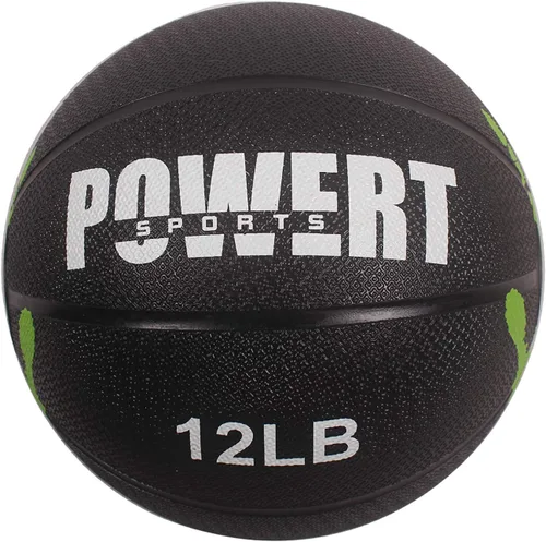 Vista 5 de POWERT Pelota medicinal con peso para entrenamiento HIIT, ejercicio cardiovascular y terapia física