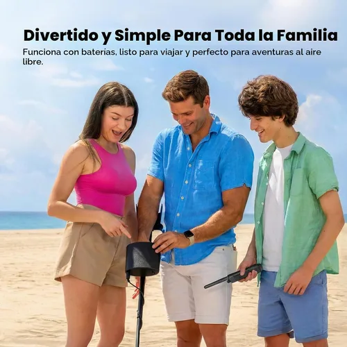 Vista 7 de Detector de Metales Bounty Hunter Tracker IV – Diseñado para Adultos y Niños con Bobina Impermeable de 8 Pulgadas, Alta Precisión, 3 Modos