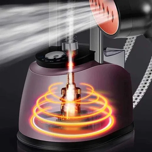 Vista 4 de Vaporizador para ropa, potentes vaporizadores de ropa de 2000 W, calentamiento rápido de 30 segundos, 90 minutos de removedor de arrugas de vapor