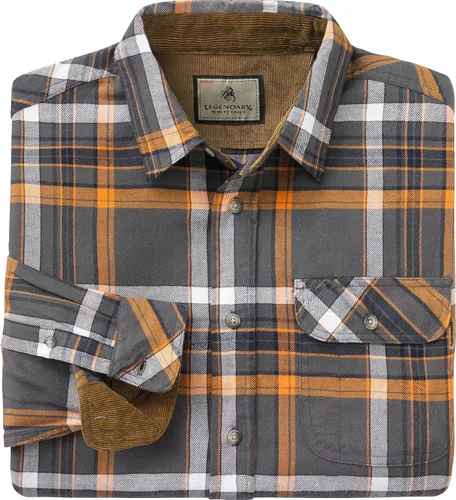 Vista 3 de Legendary Whitetails Buck Camp - Camisa de franela para hombre