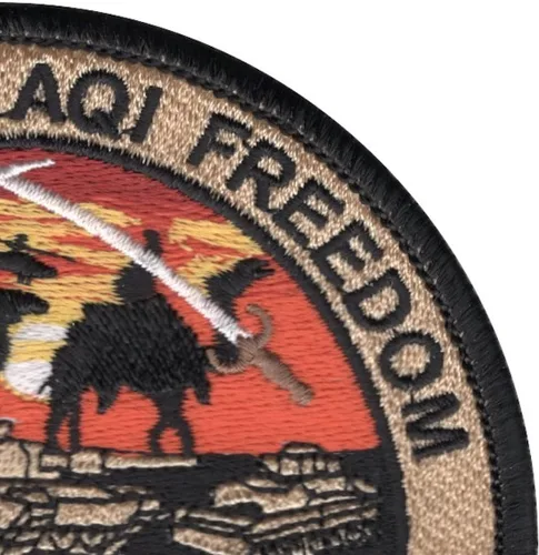 Vista 4 de Parche de veterano de la Operación Libertad Iraquí de las Fuerzas Armadas