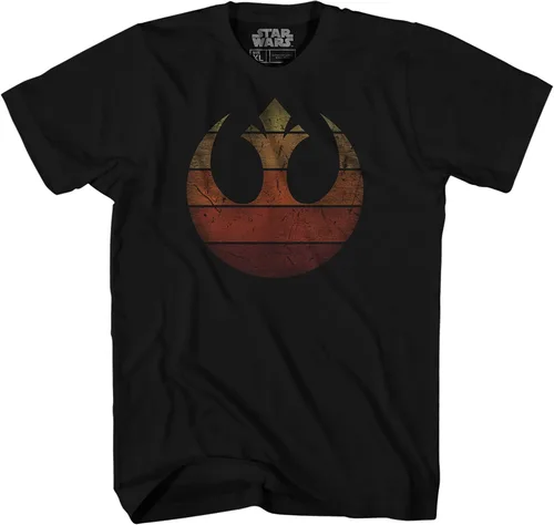 Vista 3 de STAR WARS Rebel Alliance Rebellion Symbol - Camiseta para hombre adulto Carbón vegetal