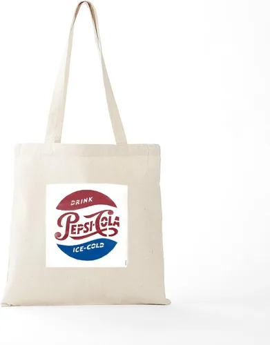 Vista 50 de CafePress Pepsi Tote Bag Bolsa de lona natural, bolsa de compras de tela, Caqui