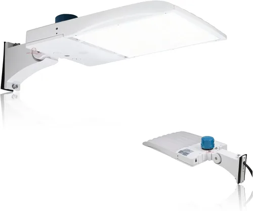 Vista 21 de RuggedGrade Vatiaje de luz LED NextGen IV de 100 W para estacionamiento Negro