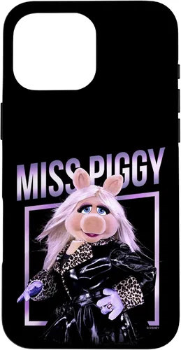 Vista 19 de Funda para iPhone 16 Disney The Muppets Miss Piggy Glam Retrato