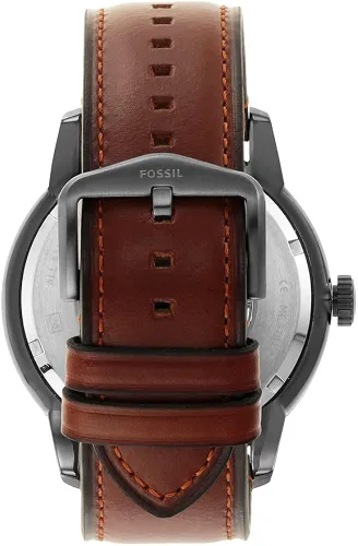 Vista 3 de Fossil - Reloj de pulsera automático y mecánico de estilo Townsman en acero inoxidable para hombre
