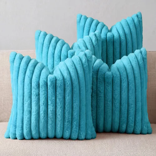 Vista 11 de Juego de 4 fundas de almohada negras de 16 x 16 pulgadas, bonitas fundas de almohada bohemias para sofá/cama, fundas de almohada decorativas