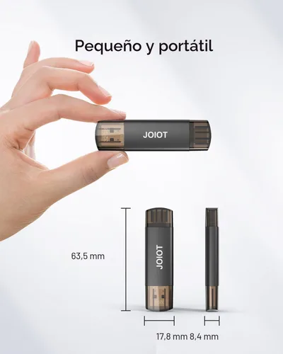 Vista 7 de Unidad flash USB C de 32 GB, unidad flash USB 3.0 dual tipo C + USB A portátil tipo C unidad flash USB tipo C 2 en 1 unidad de pulgar USB-C