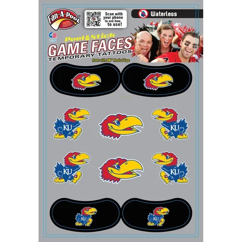 Vista 325 de Fan-A-Peel Tatuajes temporales sin agua del estado de Louisiana, hipoalergénicos, para despegar y pegar, tatuajes temporales impermeables