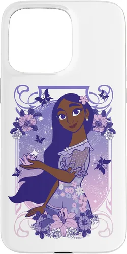 Vista 28 de Funda para iPhone 16 Disney Encanto Isabella Dreamy Floral Retrato