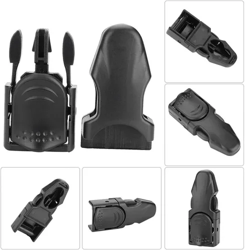Vista 8 de Alomejor Keep Diving - Correa de repuesto para buceo, material de policarbonato, negro, liberación rápida, para esnórquel y natación, 1 par
