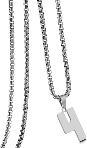 Vista 126 de Collar de Número Dorado para Hombre, Cadena de Acero Inoxidable con Colgante de Número para Atletas, Joyería Deportiva Personalizada para Niños