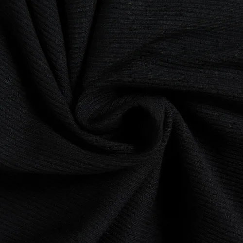Vista 7 de GEMBERA Camisas básicas ajustadas de manga larga acanaladas con cuello redondo para mujer