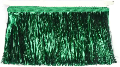 Vista 14 de YYCRAFT Fleco de Oropel de 1.75 pulgadas de Ancho Ribete de Oropel Guirnalda de Oropel Fleco para Disfraz de Baile Ribete con Efecto de Lámina
