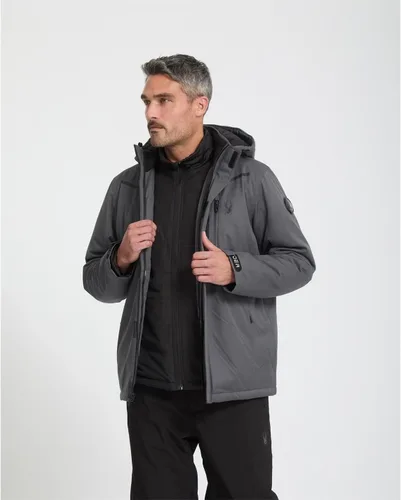 Vista 4 de Spyder Chaqueta con sistema de esquí de nieve 3 en 1 para hombre