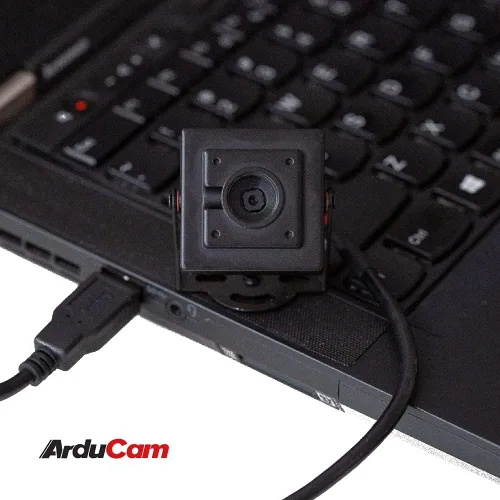 Vista 4 de Arducam Cámara USB de enfoque automático de 16 MP con mini funda de metal, 1/2.8 pulgadas IMX298 Mini UVC USB2.0 4K cámara web de video