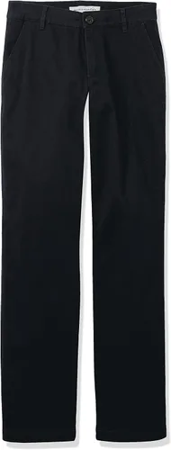 Vista 6 de Tienda Essentials Women's Curvy Straight-Fit Stretch Twill Chino Pant