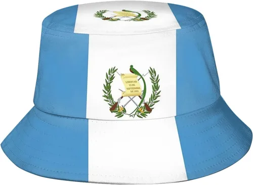 Vista 27 de Lindo sombrero de pescador con bandera divertida, plegable, a la moda, para exteriores, para mujeres, hombres, niños y niñas Bandera de Santa