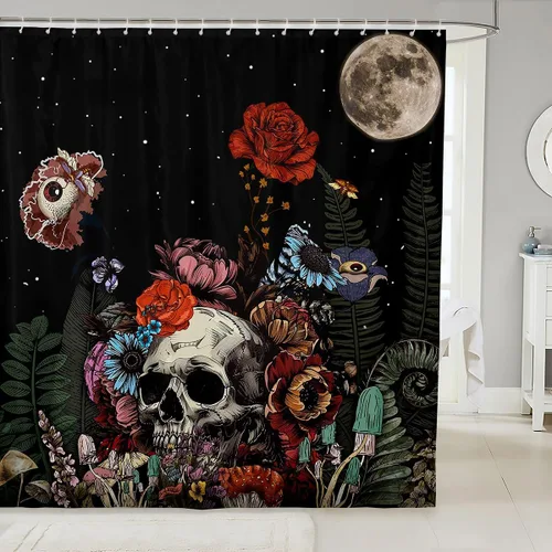 Vista 8 de Capybara - Cortina de ducha 3D Capybara para amantes de Capybara, divertida cortina de ducha de baño Capybara, cortinas de baño impermeables de tema